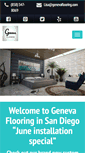 Mobile Screenshot of genevaflooring.com